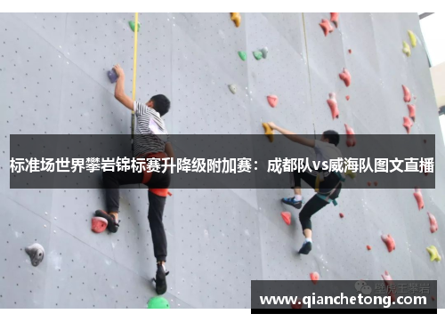 标准场世界攀岩锦标赛升降级附加赛：成都队vs威海队图文直播